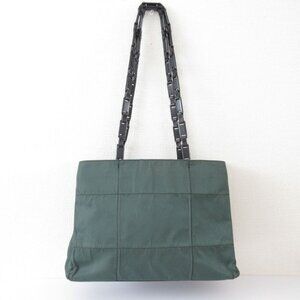 Prada Quilted Shoulder Bag Green